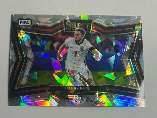 Harry Kane 2024 Panini Select Silver Cracked Ice #210