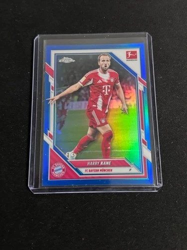 Harry Kane 2025 Topps Chrome Bundesliga Blue /150