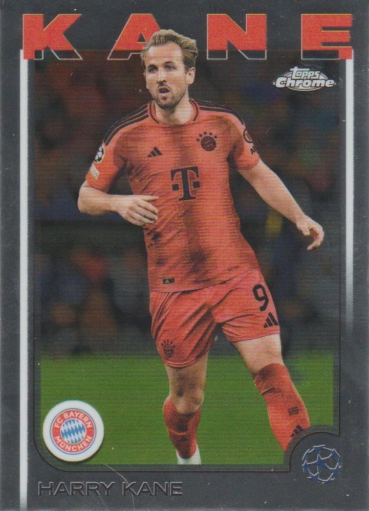 Harry Kane 2024 Topps Chrome UEFA Club Competitions