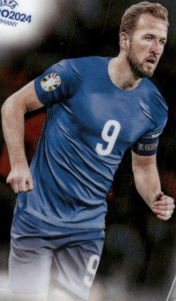 Harry Kane 2024 Topps Chrome UEFA EURO
