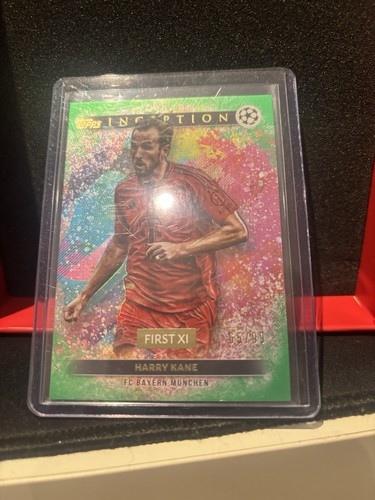 Harry Kane 2024 Topps Inception UCC Green Foil /99