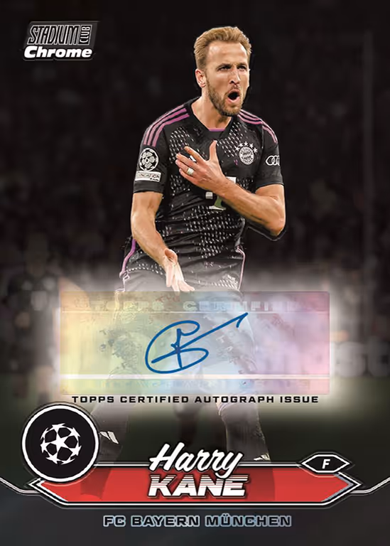 Harry Kane 2023 Topps Inception UEFA Club Competitions