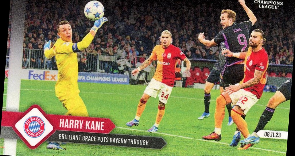 Harry Kane 2023 Topps Now UEFA Champions League