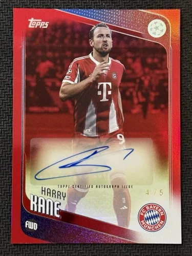 Harry Kane 2025 Topps UEFA Club Competition /5