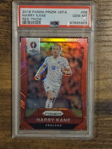 Harry Kane 2016 Panini UEFA Euro Prizm Rosso /149