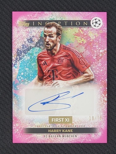 Harry Kane 2024 Topps UEFA Inception /75