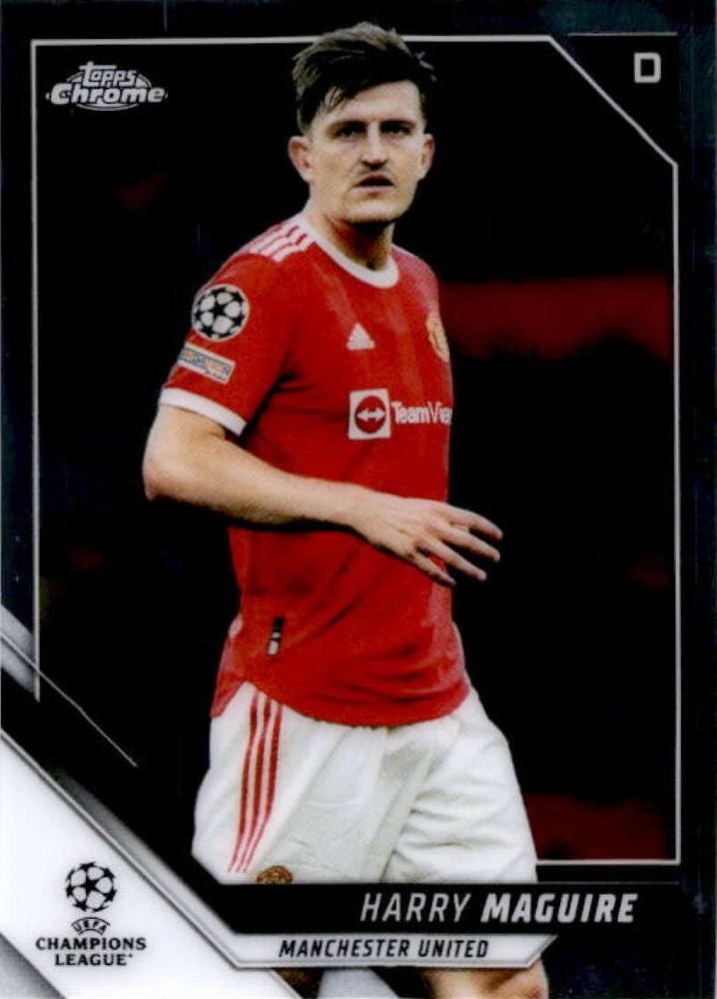 Harry Maguire 2021 Topps Chrome UCC 32
