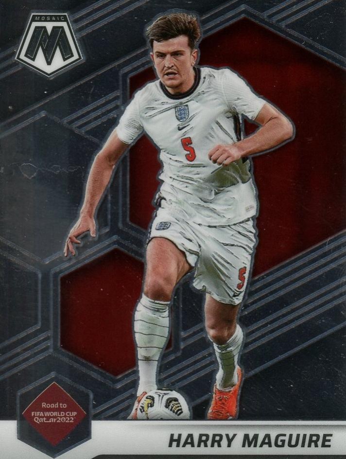 Harry Maguire 2021 Panini Mosaic Road to FIFA World Cup
