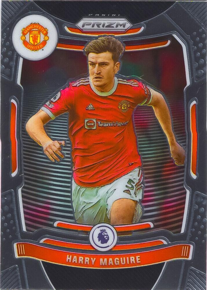 Harry Maguire 2021 Panini Prizm Premier League 2