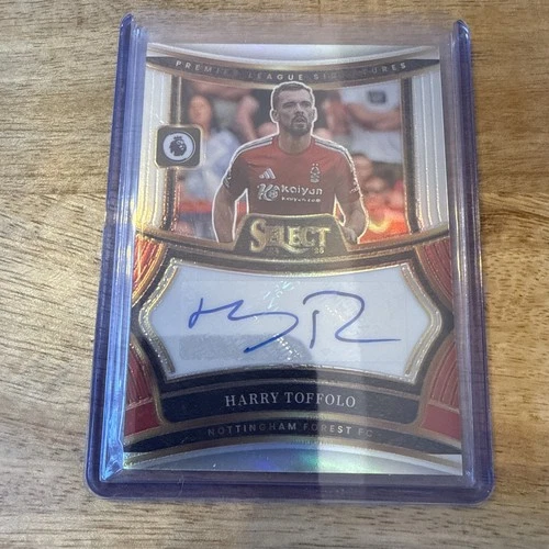 Harry Toffolo 2024 Panini Select Premier League Red Prizm