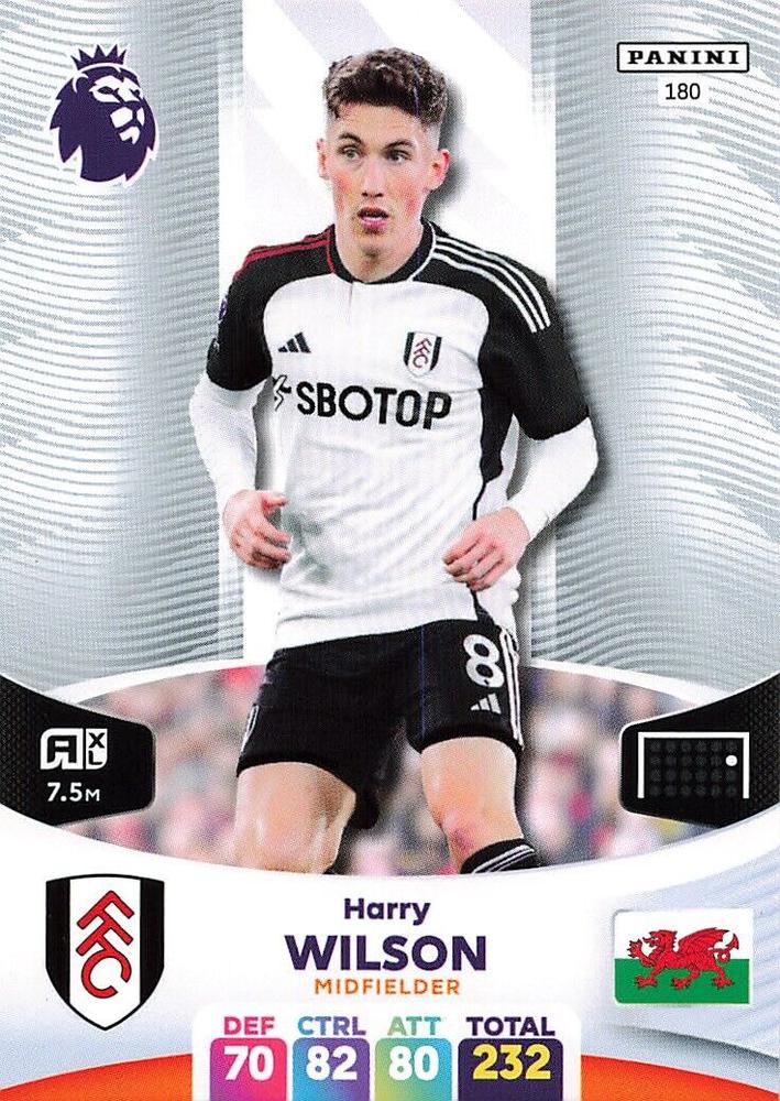 Harry Wilson 2024 Panini Adrenalyn XL Premier League