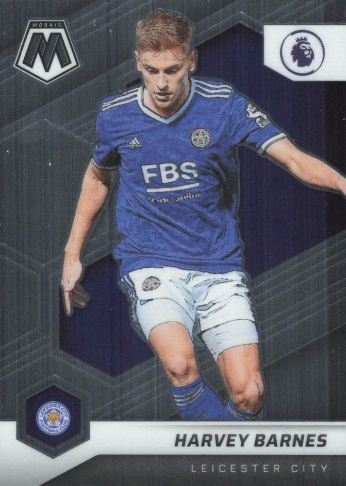 Harvey Barnes 2021 Panini Mosaic Premier League