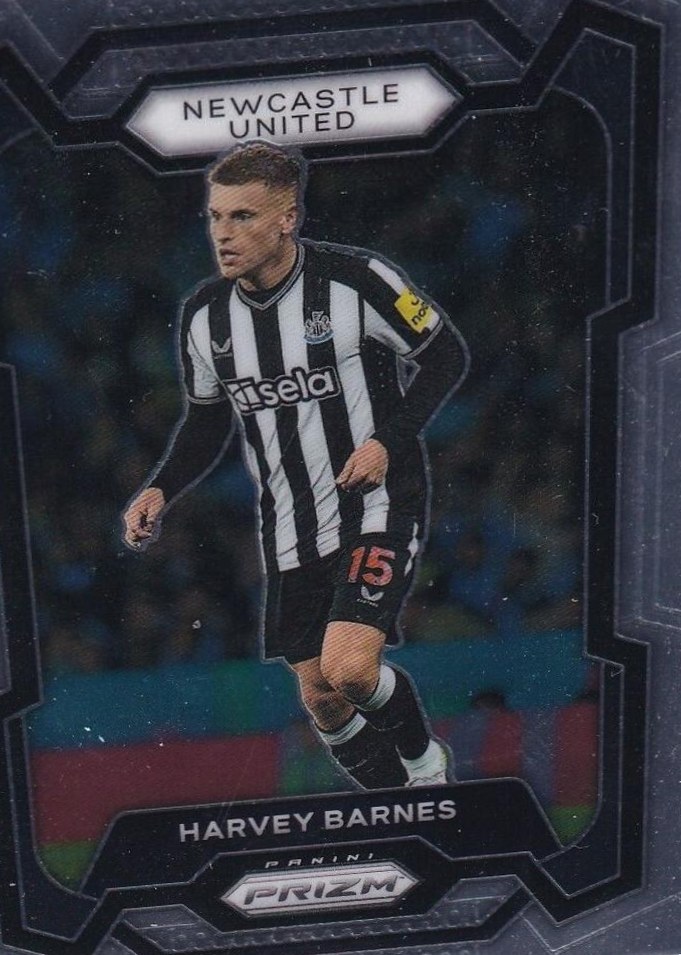 Harvey Barnes 2023 Panini Prizm Premier League