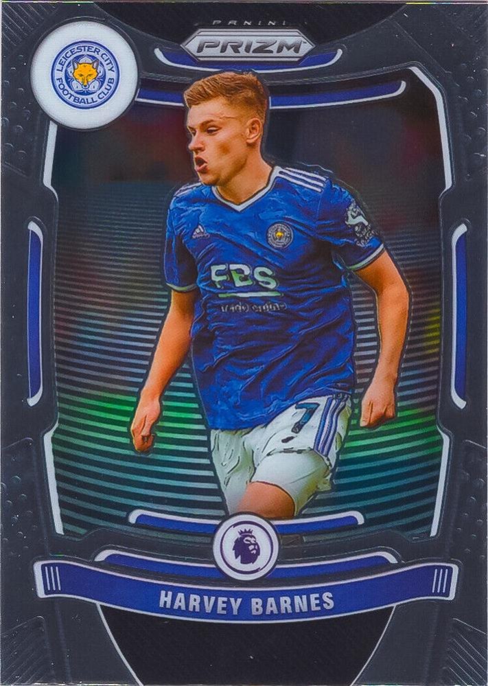 Harvey Barnes 2021 Panini Prizm Premier League 24