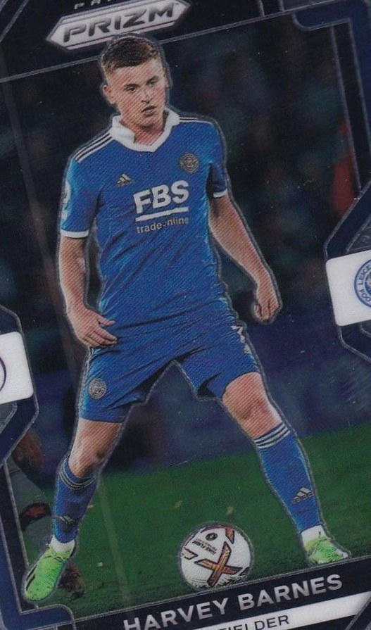 Harvey Barnes 2022 Panini Prizm Premier League 95