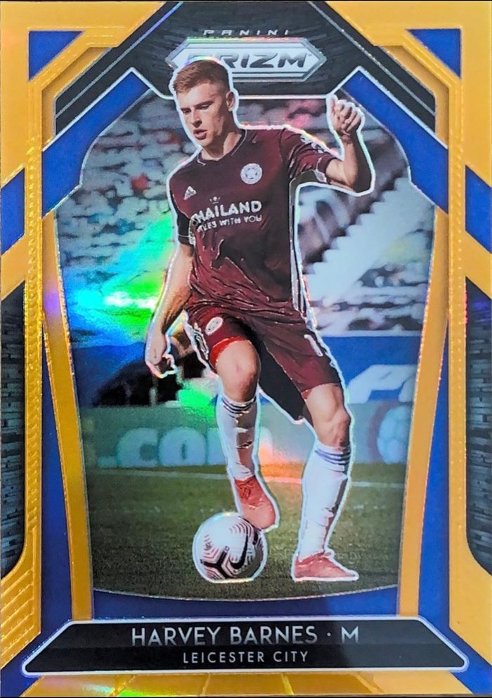 Harvey Barnes 2020 Panini Prizm Premier League Orange /25