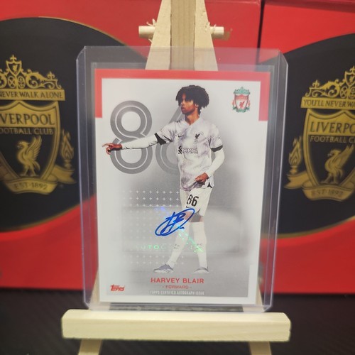Harvey Blair 2023 Topps Liverpool Team Set