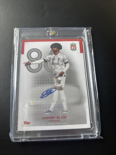 Harvey Blair 2022 Topps Liverpool Team Set