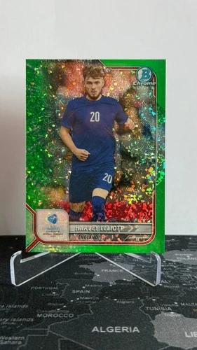 Harvey Elliott 2022 Topps Bowman Chrome /99