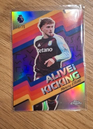 Harvey Elliott 2025 Panini Chrome /75