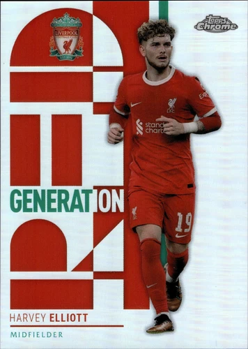 Harvey Elliott 2023 Topps Chrome