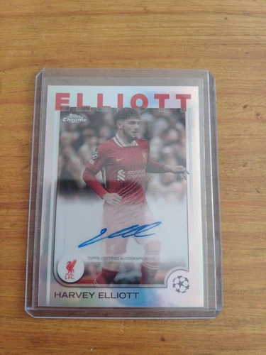 Harvey Elliott 2024 Topps Chrome