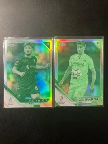 Harvey Elliott 2021 Topps Chrome Night Vision /225