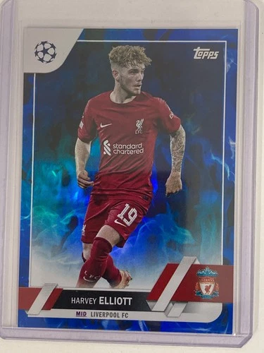 Harvey Elliott 2023 Topps Chrome Parallel /125