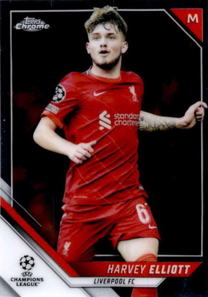 Harvey Elliott 2021 Topps Chrome UCC 27