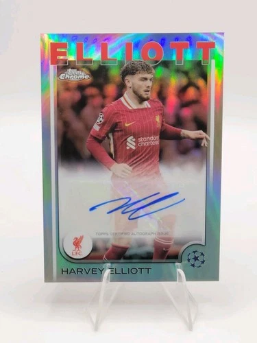 Harvey Elliott 2024 Topps Chrome UEFA Club Competitions