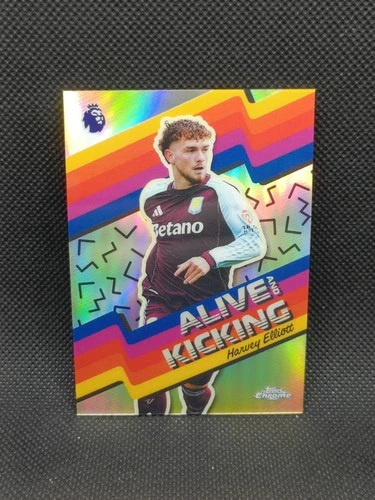 Harvey Elliott 2025 Topps Cromo Premier League