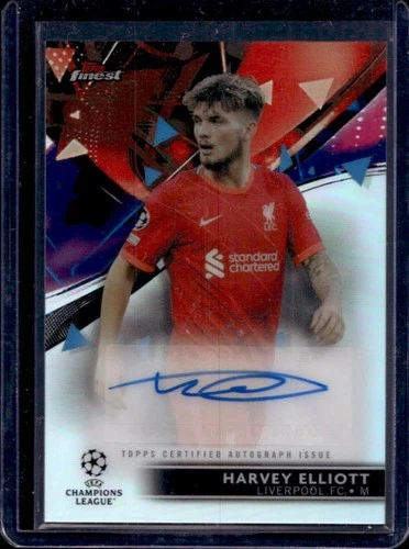 Harvey Elliott 2021 Topps Finest