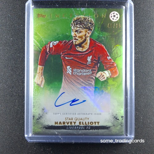 Harvey Elliott 2022 Topps Inception /99