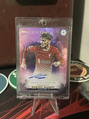 Harvey Elliott 2022 Topps Inception Purple /25