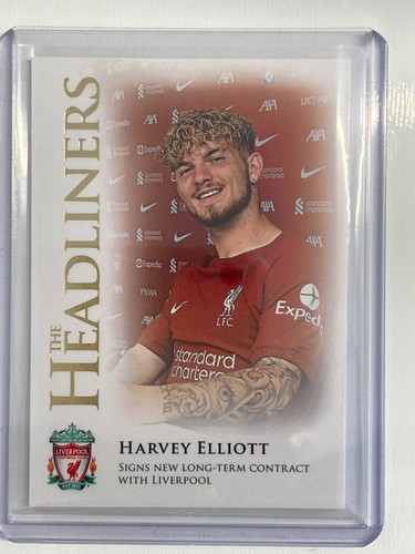 Harvey Elliott 2023 Futera Liverpool FC /24