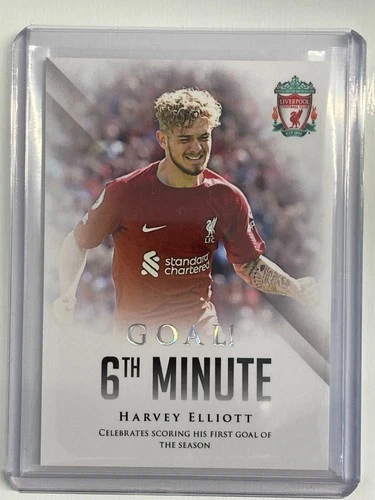 Harvey Elliott 2023 Futera Liverpool FC /5
