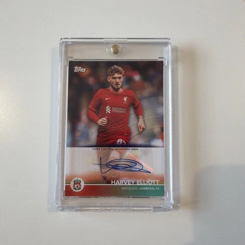 Harvey Elliott 2021 Topps Liverpool FC Team Set