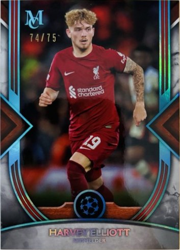 Harvey Elliott 2022 Topps Museum /75