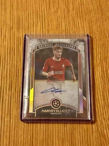 Harvey Elliott 2022 Topps Museum Collection /299