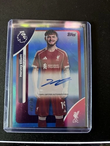 Harvey Elliott 2026 Topps Premier League /150
