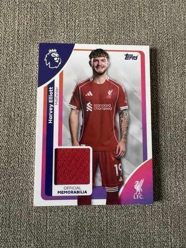 Harvey Elliott 2026 Topps Premier League