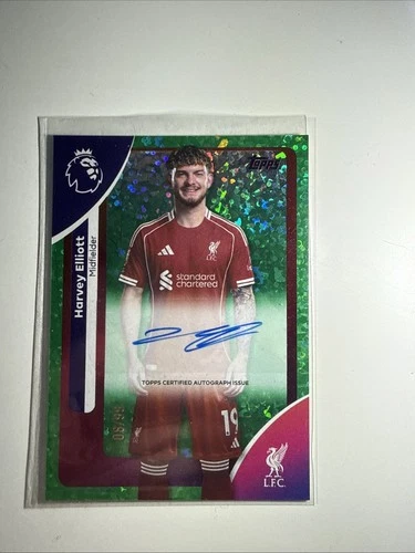 Harvey Elliott 2026 Topps Premier League /99