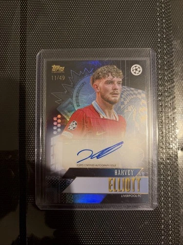 Harvey Elliott 2024 Topps Premier League Gold 11/49