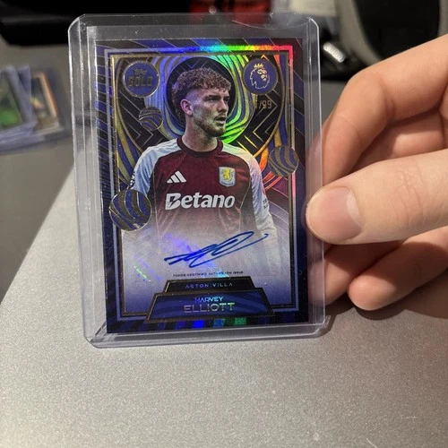 Harvey Elliott 2025 Topps Premier League Gold /99