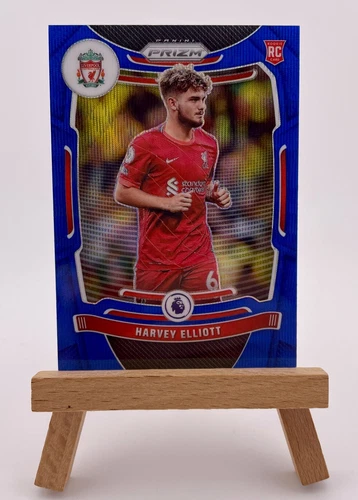 Harvey Elliott 2021 Panini Prizm Blue Wave