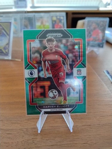 Harvey Elliott 2022 Panini Prizm Green