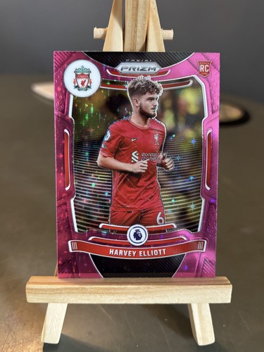 Harvey Elliott 2021 Panini Prizm Pink Ice