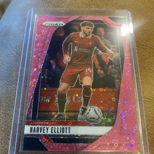 Harvey Elliott 2025 Panini Prizm Premier League Pink Prizm /149
