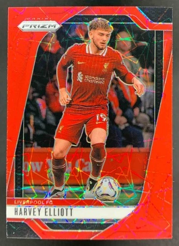 Harvey Elliott 2024 Panini Prizm Red Lazer /49