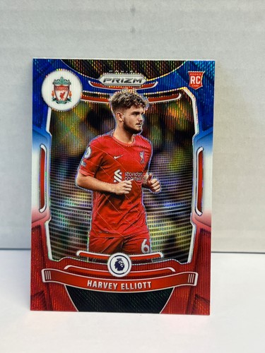 Harvey Elliott 2021 Panini Prizm Red White Blue Wave